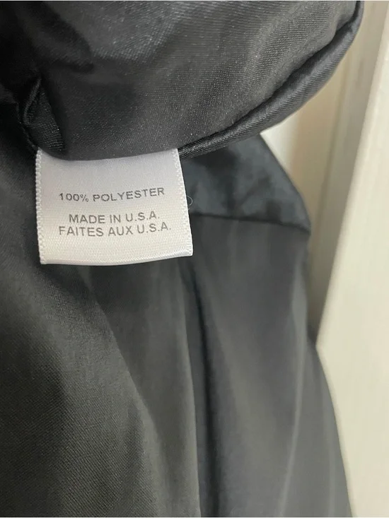 MISA Los Angeles Sybil Black Taffeta Mini Dress LBD Puff Sleeve NWT Sz S - Picture 9 of 10